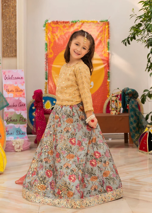 kids party wear lehenga